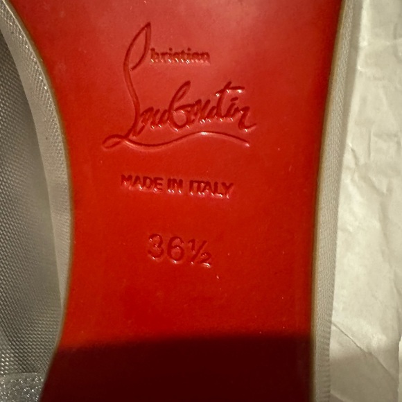 Christian Louboutin Galativi Spikes Flats Mesh - Picture 10 of 13